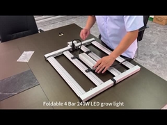 4 Bar 240W Foldable LED grow light